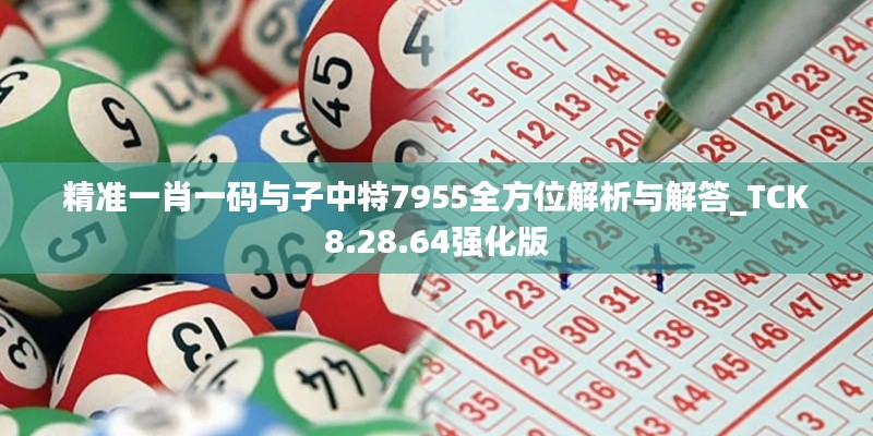 精准一肖一码与子中特7955全方位解析与解答_TCK8.28.64强化版