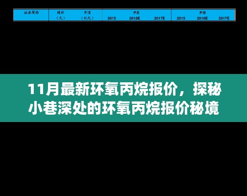 探秘隐藏版特色小店，揭秘最新环氧丙烷报价非凡之旅