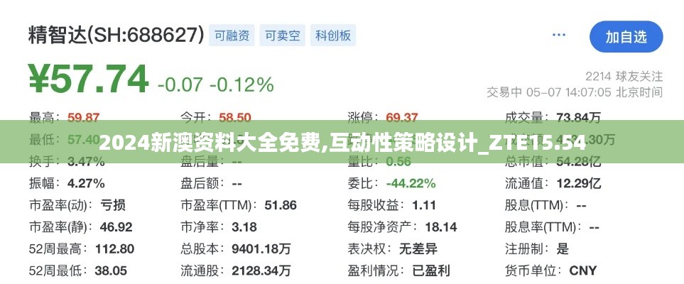 2024新澳资料大全免费,互动性策略设计_ZTE15.54