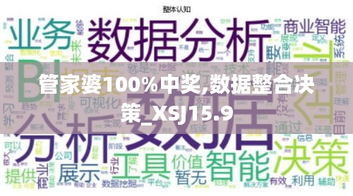 管家婆100%中奖,数据整合决策_XSJ15.9