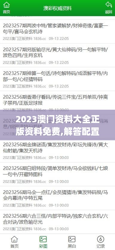 2023澳门资料大全正版资料免费,解答配置方案_互联版PQD16.7