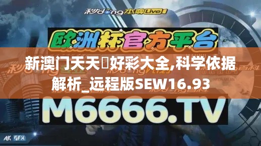 新澳门天天幵好彩大全,科学依据解析_远程版SEW16.93