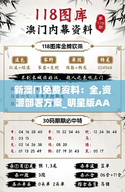 新澳门免费资料：全,资源部署方案_明星版AAA13.61