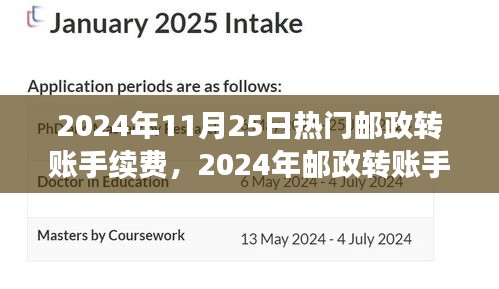 邮政转账手续费变革，背景、事件与影响——揭秘2024年最新趋势
