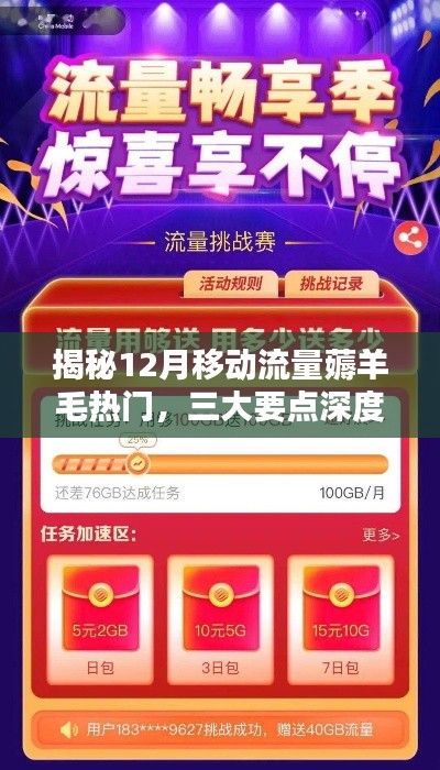 揭秘12月移动流量优惠热点，三大要点深度解析攻略