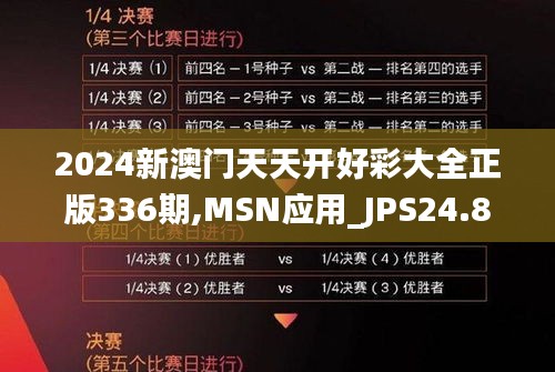 2024新澳门天天开好彩大全正版336期,MSN应用_JPS24.801物联网版