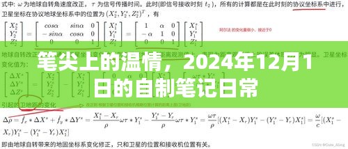 笔尖上的温情，自制笔记的日常，2024年12月1日