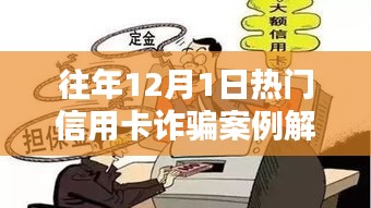 往年信用卡诈骗案例解析，揭示风险与防范策略，警惕十二月风险高发期