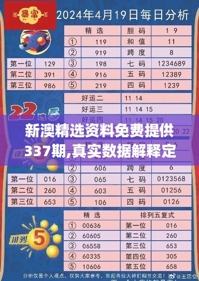 新澳精选资料免费提供337期,真实数据解释定义_Nexus48.381-3