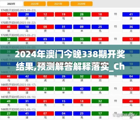2024年澳门今晚338期开奖结果,预测解答解释落实_Chromebook50.396-9