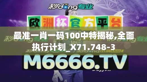 最准一肖一码100中特揭秘,全面执行计划_X71.748-3