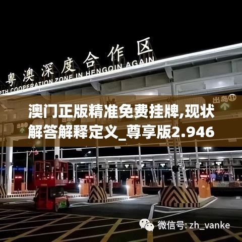 澳门正版精准免费挂牌,现状解答解释定义_尊享版2.946-3