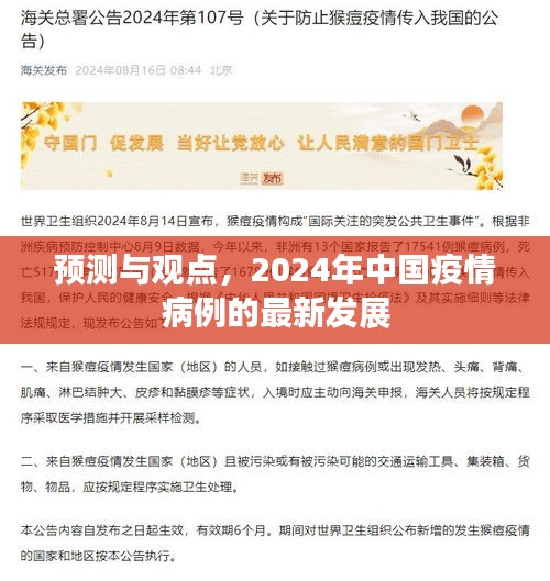 2024年中国疫情病例最新发展预测与观点