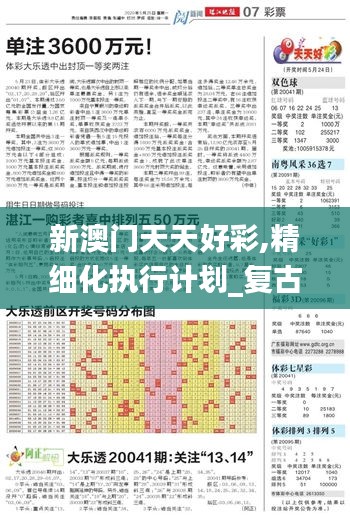 新澳门天天好彩,精细化执行计划_复古版96.337-2