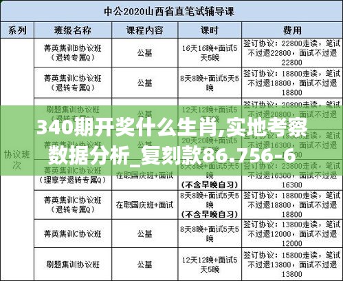 340期开奖什么生肖,实地考察数据分析_复刻款86.756-6