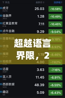 超越语言界限，女性翻译新时代之光，见证2024年12月4日的辉煌时刻