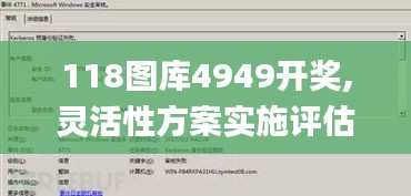 118图库4949开奖,灵活性方案实施评估_PalmOS13.344