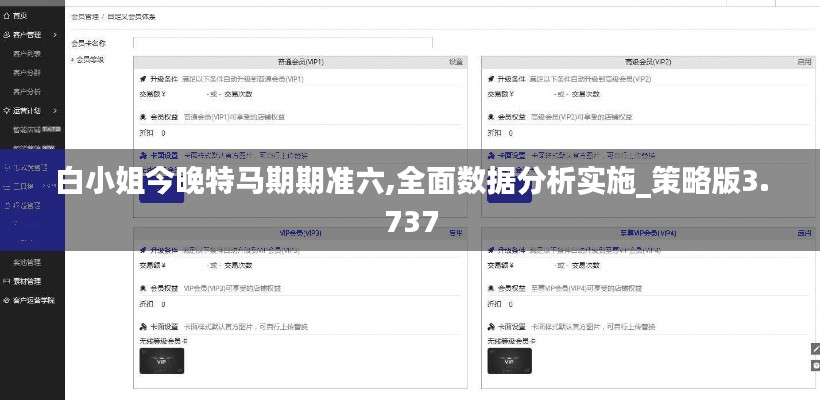 白小姐今晚特马期期准六,全面数据分析实施_策略版3.737