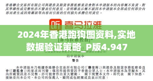 2024年香港跑狗图资料,实地数据验证策略_P版4.947