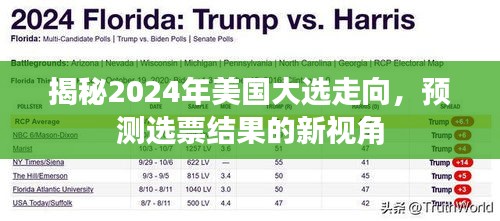 揭秘2024年美国大选走向，选票结果预测新视角