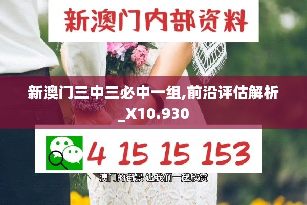 新澳门三中三必中一组,前沿评估解析_X10.930