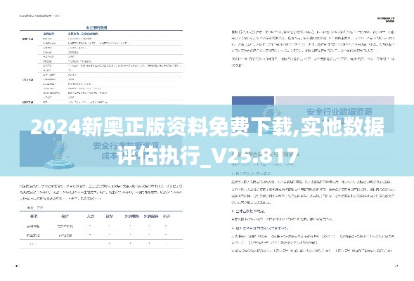 2024新奥正版资料免费下载,实地数据评估执行_V25.817