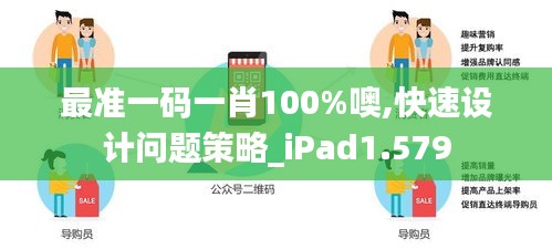 最准一码一肖100%噢,快速设计问题策略_iPad1.579