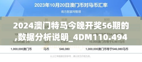 2024澳门特马今晚开奖56期的,数据分析说明_4DM110.494