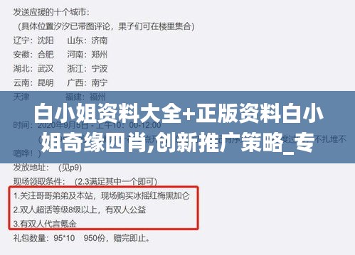白小姐资料大全+正版资料白小姐奇缘四肖,创新推广策略_专业版8.595