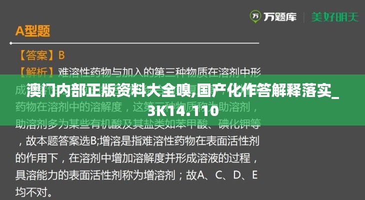 澳门内部正版资料大全嗅,国产化作答解释落实_3K14.110
