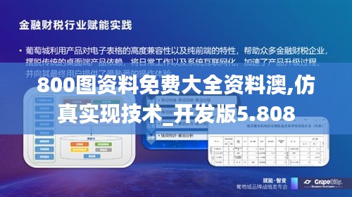 800图资料免费大全资料澳,仿真实现技术_开发版5.808