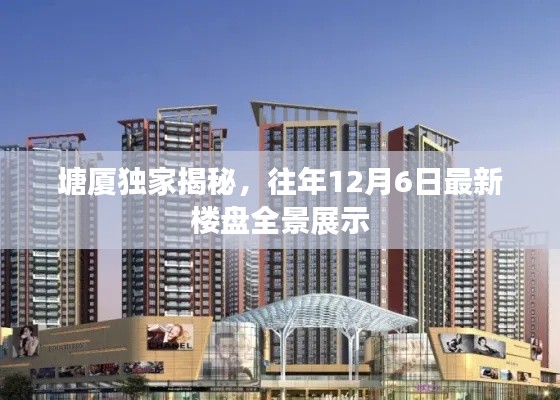 塘厦独家揭秘，最新楼盘全景展示盛大开幕，时间锁定往年12月6日