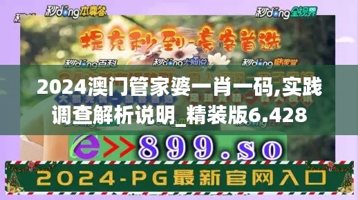 2024澳门管家婆一肖一码,实践调查解析说明_精装版6.428