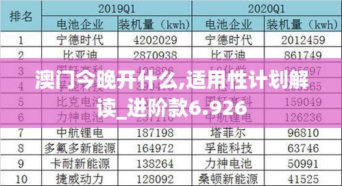 澳门今晚开什么,适用性计划解读_进阶款6.926