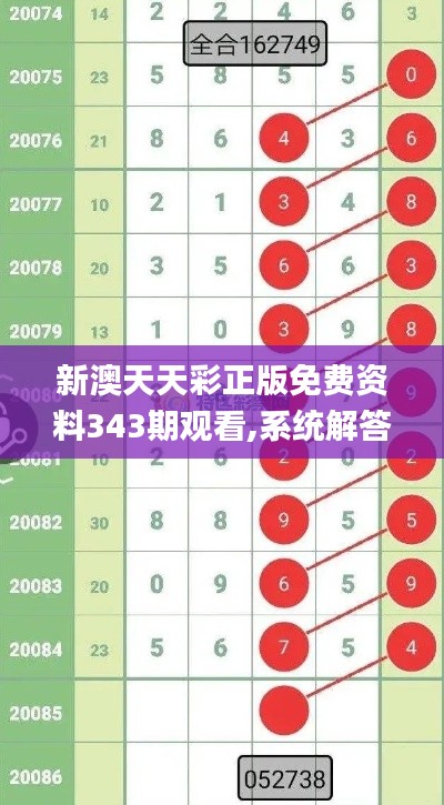 新澳天天彩正版免费资料343期观看,系统解答解释落实_QHD1.510
