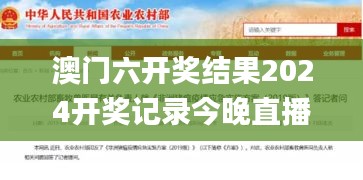 澳门六开奖结果2024开奖记录今晚直播视频,最新正品解答落实_Z8.119