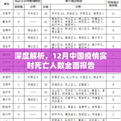 深度解析，中国疫情实时死亡人数全面报告（截至十二月）