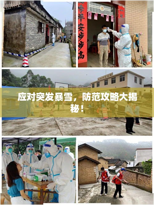 应对突发暴雪，防范攻略大揭秘！