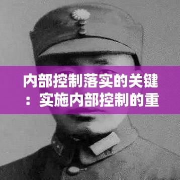 内部控制落实的关键：实施内部控制的重要性 