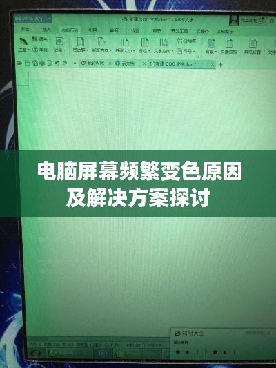 电脑屏幕频繁变色原因及解决方案探讨