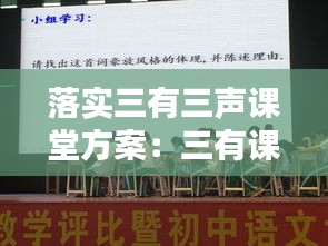 落实三有三声课堂方案：三有课堂心得体会 