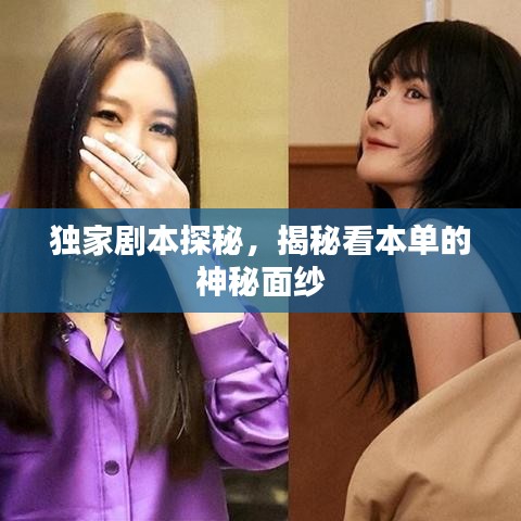 独家剧本探秘，揭秘看本单的神秘面纱