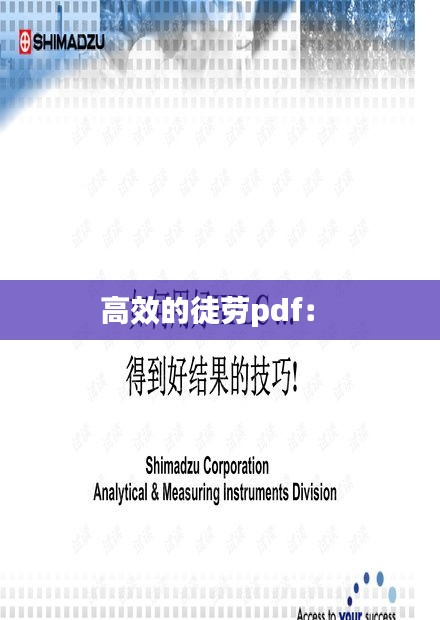 高效的徒劳pdf： 