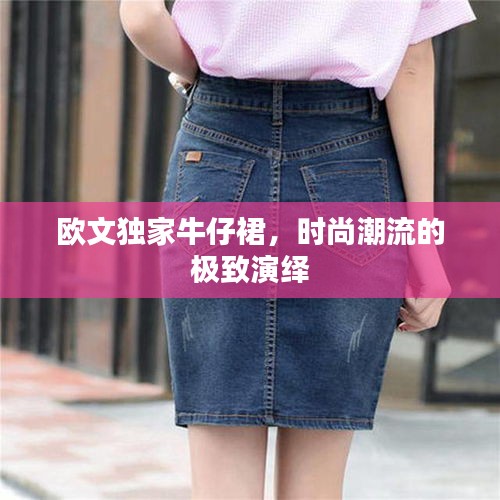欧文独家牛仔裙，时尚潮流的极致演绎