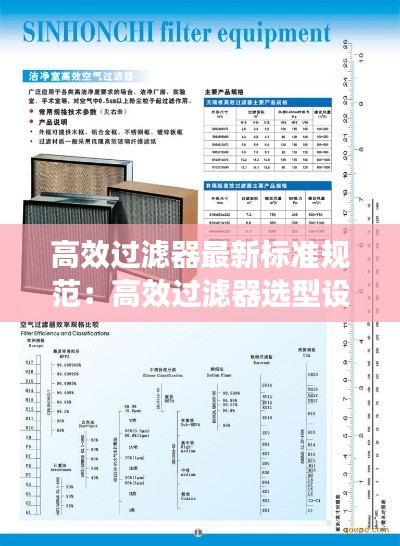 高效过滤器最新标准规范：高效过滤器选型设计手册 