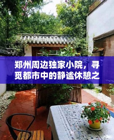 郑州周边独家小院，寻觅都市中的静谧休憩之所