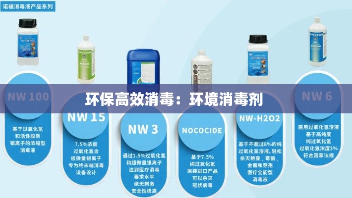 环保高效消毒：环境消毒剂 