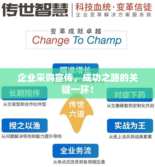 企业采购宣传，成功之路的关键一环！