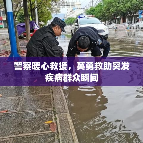 警察暖心救援，英勇救助突发疾病群众瞬间