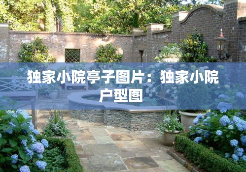 独家小院亭子图片：独家小院户型图 